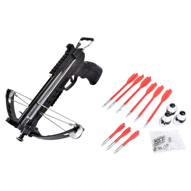 80 LBS FISHING CROSSBOW WITH 11 FISHING BOLT AND FISHING REEL