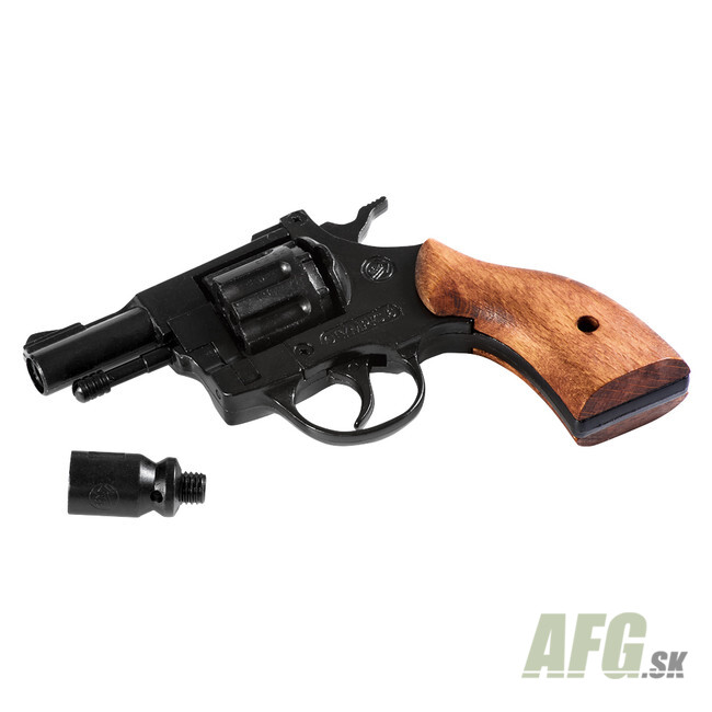 Revolver de fogueo, Bruni olympic 6, calibre 22. comentado 