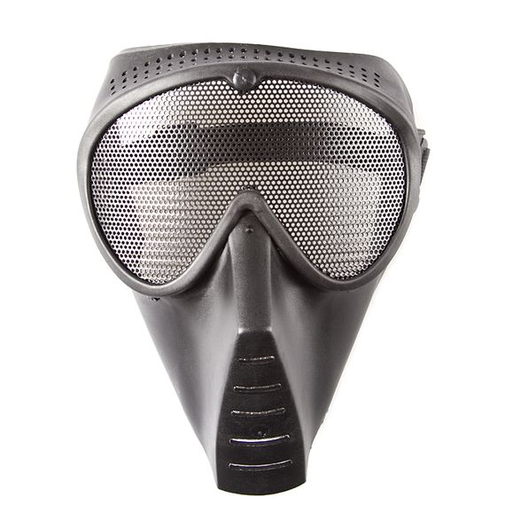 Airsoft mask medium, black