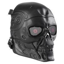 Airsoft mask Wosport Terminator, black