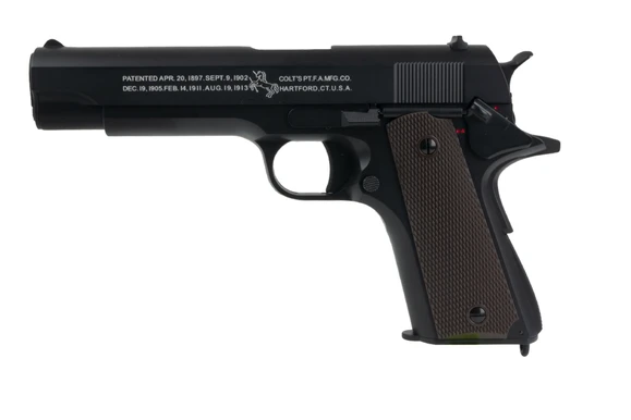 Airsoft pistol Cybergun Colt 1911 AEP Mosfet Metal Slide kal. 6 mm BB, black