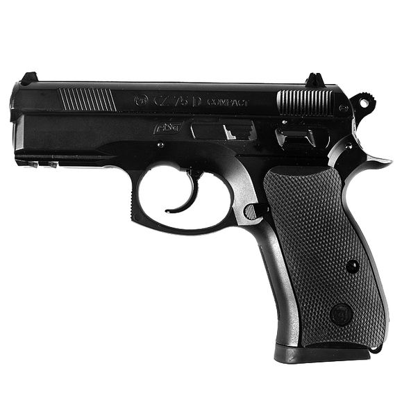 Air pistol CZ 75 D compact CO2, 4.5 mm, black