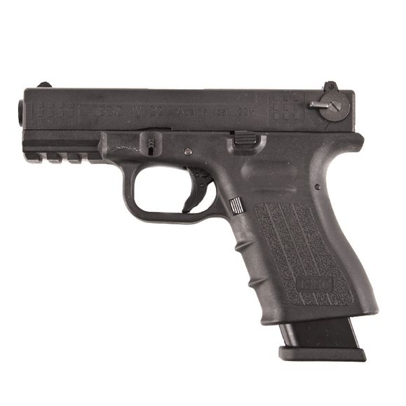 Airsoft pistol M22 CO BB 6 mm, Black