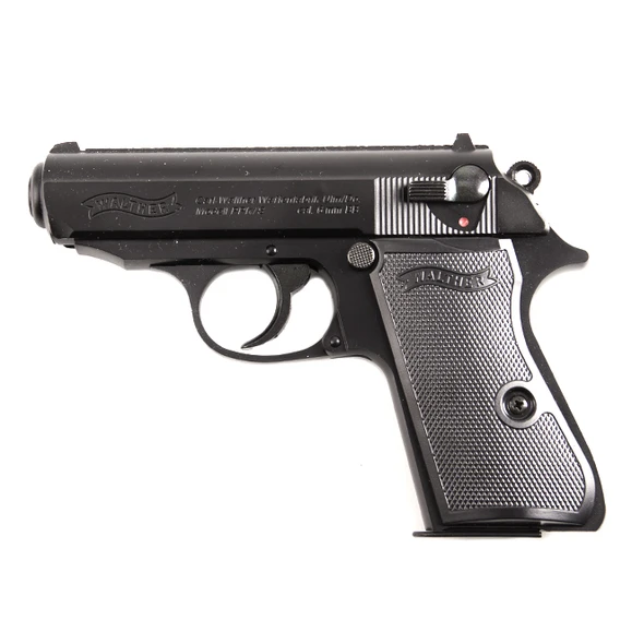Airsoft pistol Walther PPK/S black Metal Slide ASG