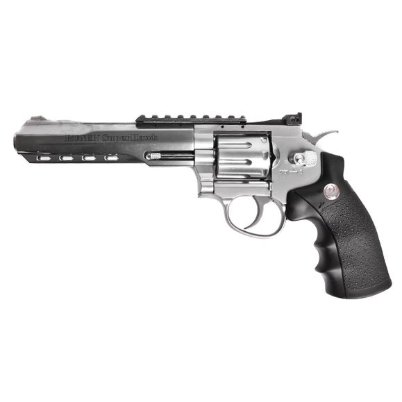 Airsoft revolver Ruger SuperHawk 6", nickel AGCO2
