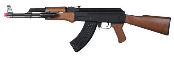 Airsoft submachine gun AK-47 ASG, cal. 6 mm BB, wood imitation