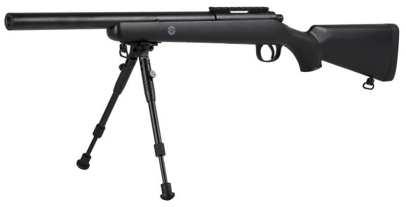 Airsoft sniper rifle WELL MB02BB ASG with bipod, cal. 6 mm BB