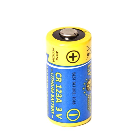Battery lithium CR 123 A - 3 V
