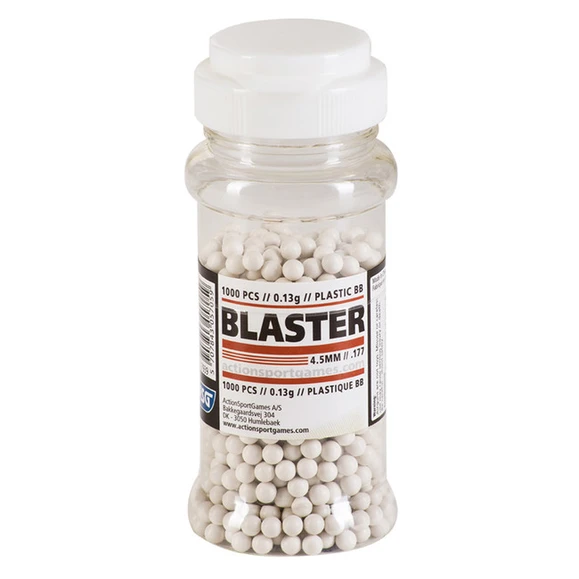 BB pellets plastic, ASG 1000, cal. 4.5 mm