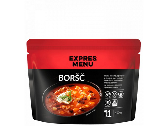 Borscht soup, 1 serving