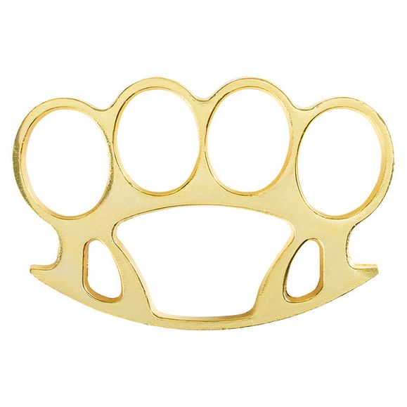 Brass knuckles, defensive, gold, 180 g