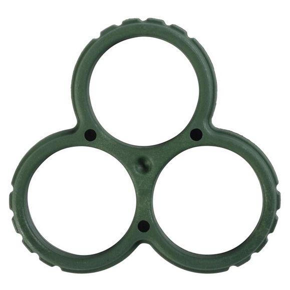 Brass knuckles big eXtreme EDC, green
