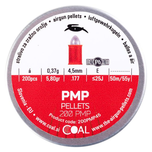 Pellets PMP 200, cal. 4,5 mm, 200 pcs