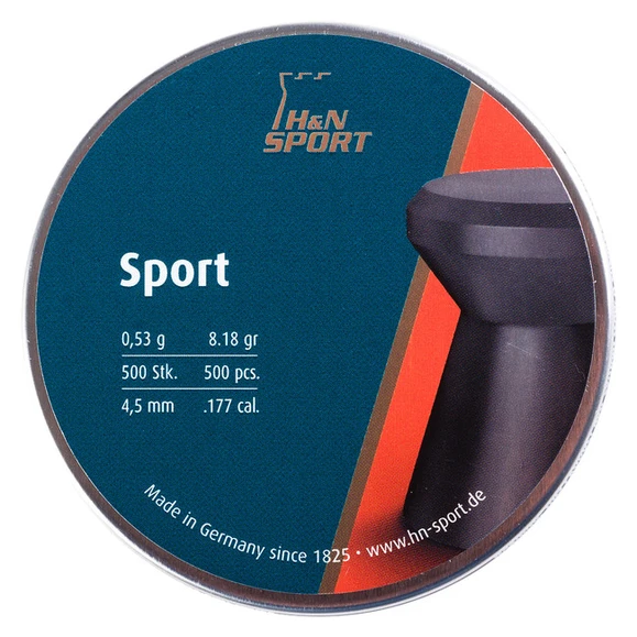 Pellets Sport, cal. 4,5 mm, 500 pcs