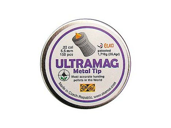 Diabolo ULTRAMAG- METAL TIP JSB, 5,5 mm