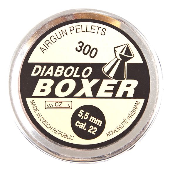 Pellets Boxer, 300 pcs, cal. 5,5 mm