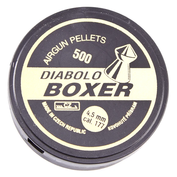 Pellets Boxer, 500 pcs, cal. 4.5 mm
