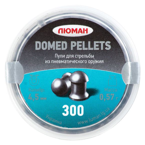 Pellets Domed, cal. 4,5 mm, 0,57 g (300 pcs)