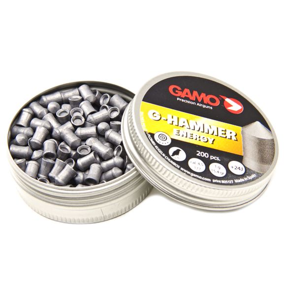 Pellets Gamo Hammer Energy, 200 pcs, cal. 4,5 mm