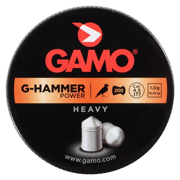 Pellets Gamo Hammer, cal. 4,5 mm, 200 pcs