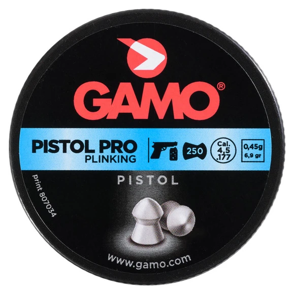 Pellets Gamo pistol Pro-Metal, cal. 4,5 mm, 250 pcs