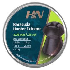 Pellets HN Baracuda Hunter Extreme cal. 6,35 mm, 150 pcs