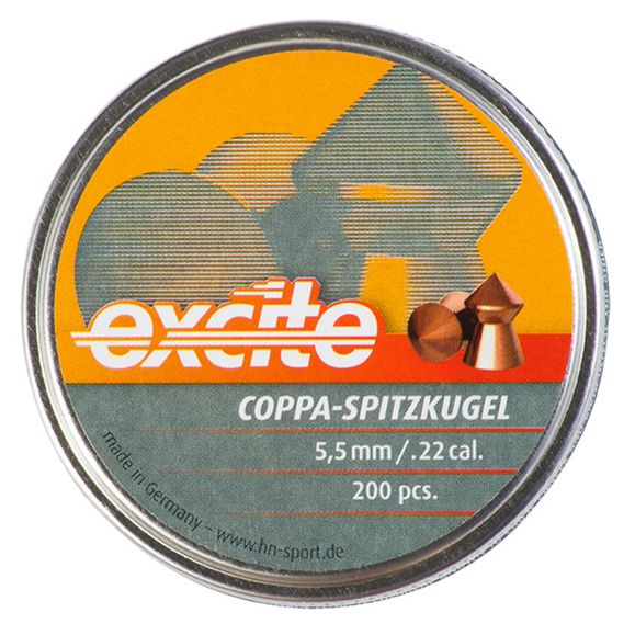 Pellets HN Excite Copa Spitzkugel, cal. 5.5 mm, 200 pcs