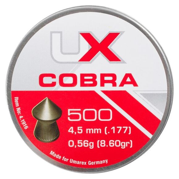 Pellets Umarex Cobra 500, cal. 4,5 mm
