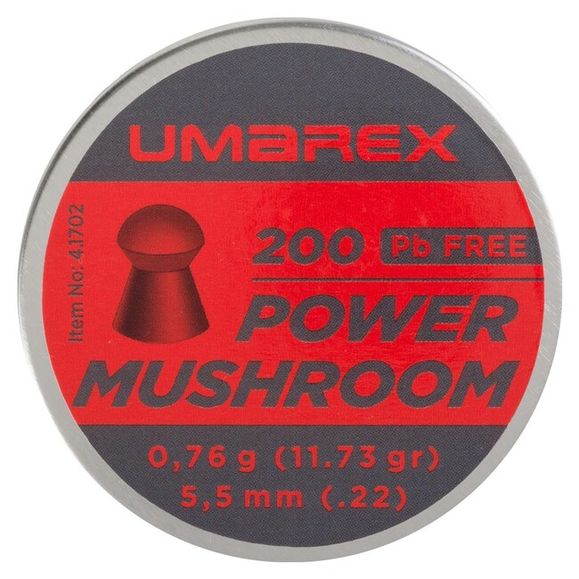 Pellets Umarex Power Mushroom Pb Free cal. 5,5 mm, 200 pcs