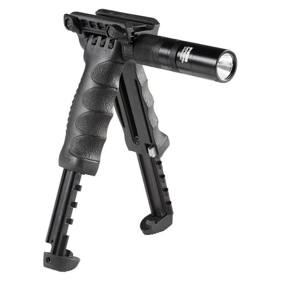 Bipod with a lamp and G2 lamp, black T-POD G2 SL