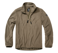 Fleece jacket Brandit Fleece Troyer, olive