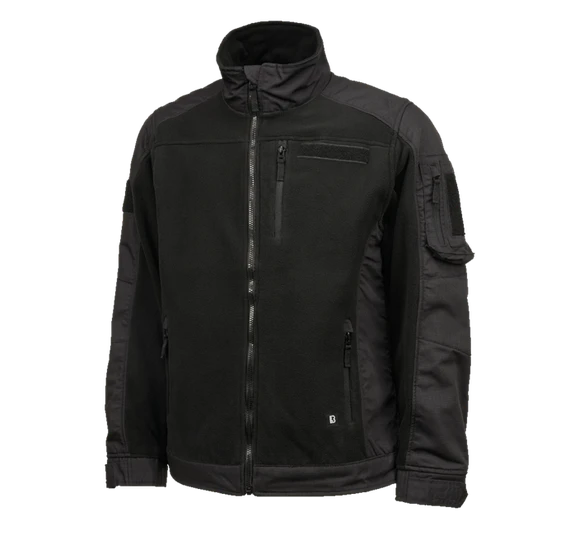 Fleece Brandit Ripstop Jacket, black