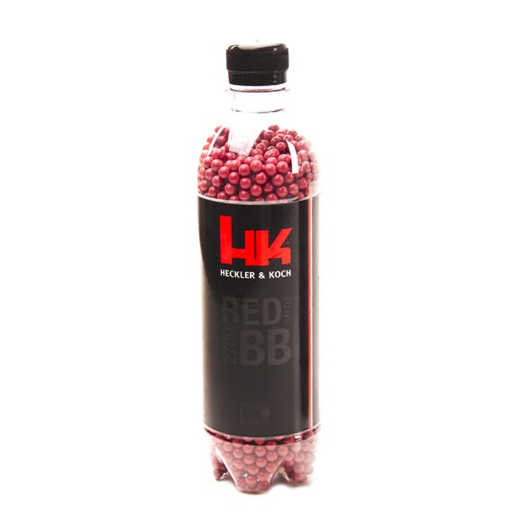 BBs 6 mm Heckler&Koch 0,20 g, 2700 pcs, red