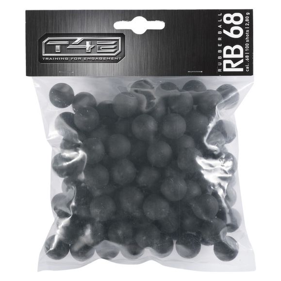Rubber Balls T4E Rubber Ball RB, .68 polymer 100 pcs