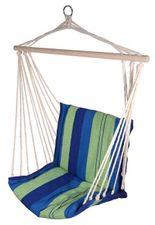 Hammock chair 95 x 50 cm, blue-green