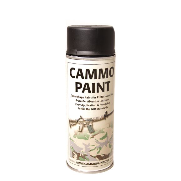 Camouflage color Cammo paint black, 400 ml