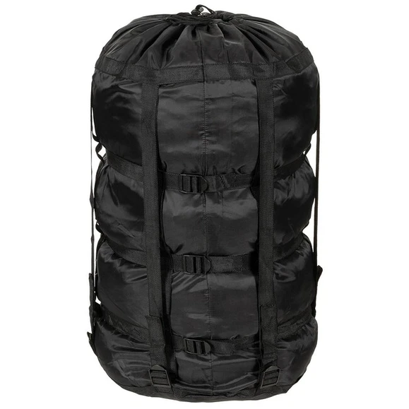 US Compression bag for sleeping bag, black