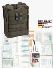 MOLLE first aid large set, OD green