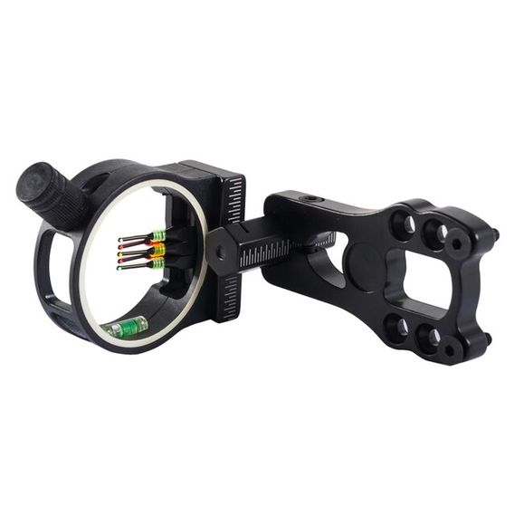 Fiber Optics 5 - pin compound Bow sight Ek-Archery + LED light