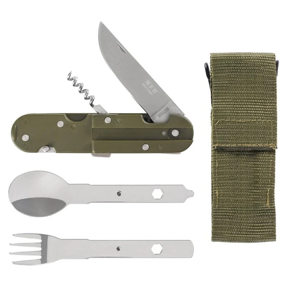 Foldable Cutlery Set with holster