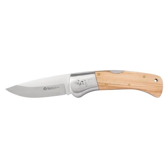 Knife Maserin Line - 760/ICG hunting, olive wood