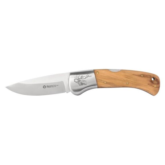 Knife Maserin Line - 760/ICV hunting, olive wood