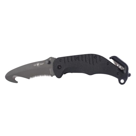 Rescue knife RK-02 - rounded blade tip with hook