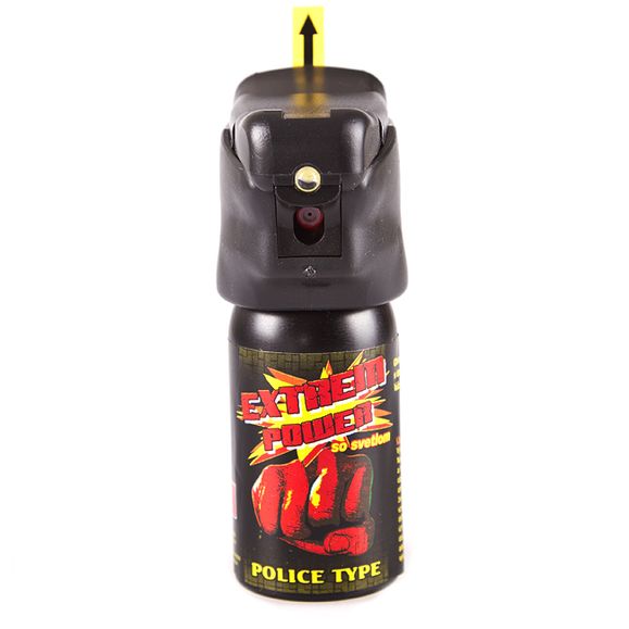 Defense spray CR Extrem Power with light, 40 ml
