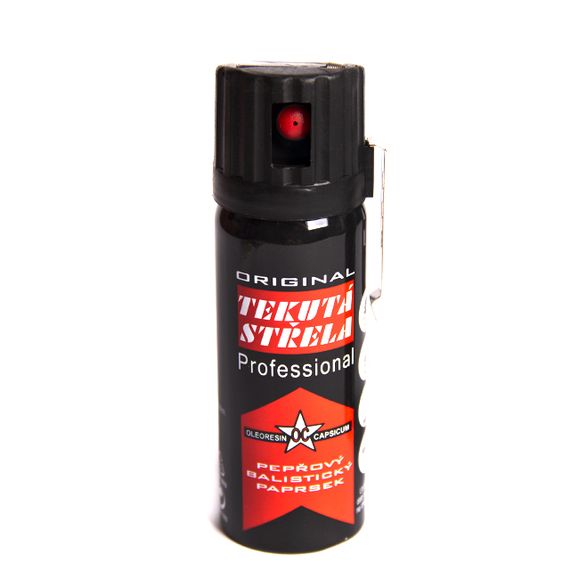 Defense spray OC liquid shot with clip, 40 ml