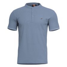 Men´s T-shirt Pentagon Levantes Henley Stripes, blue