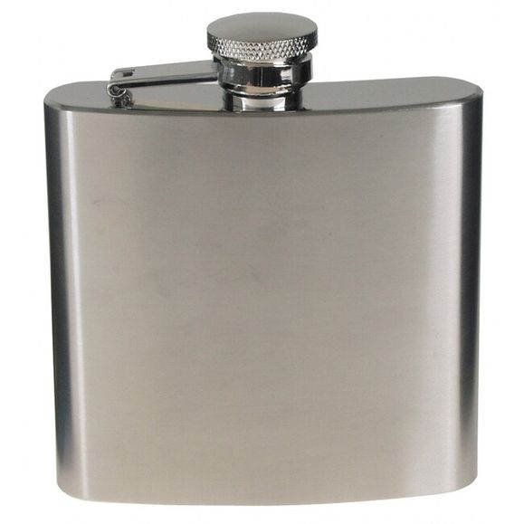 Hip Flask, stainless steel, 170 ml