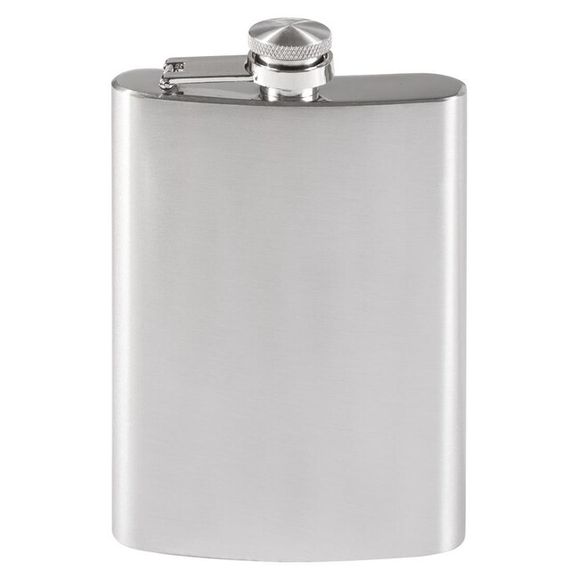 Hip Flask, stainless steel, 225 ml