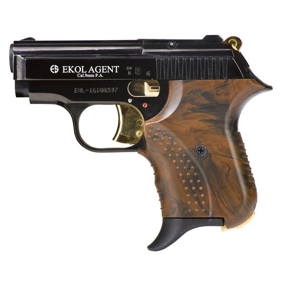 Gas pistol Ekol Agent, combination, black, cal. 9 mm