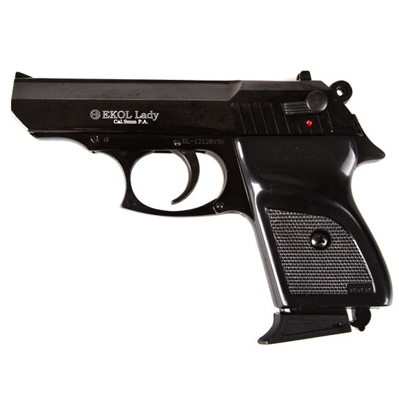 Gas pistol Ekol Lady black, cal. 9 mm - Knall
